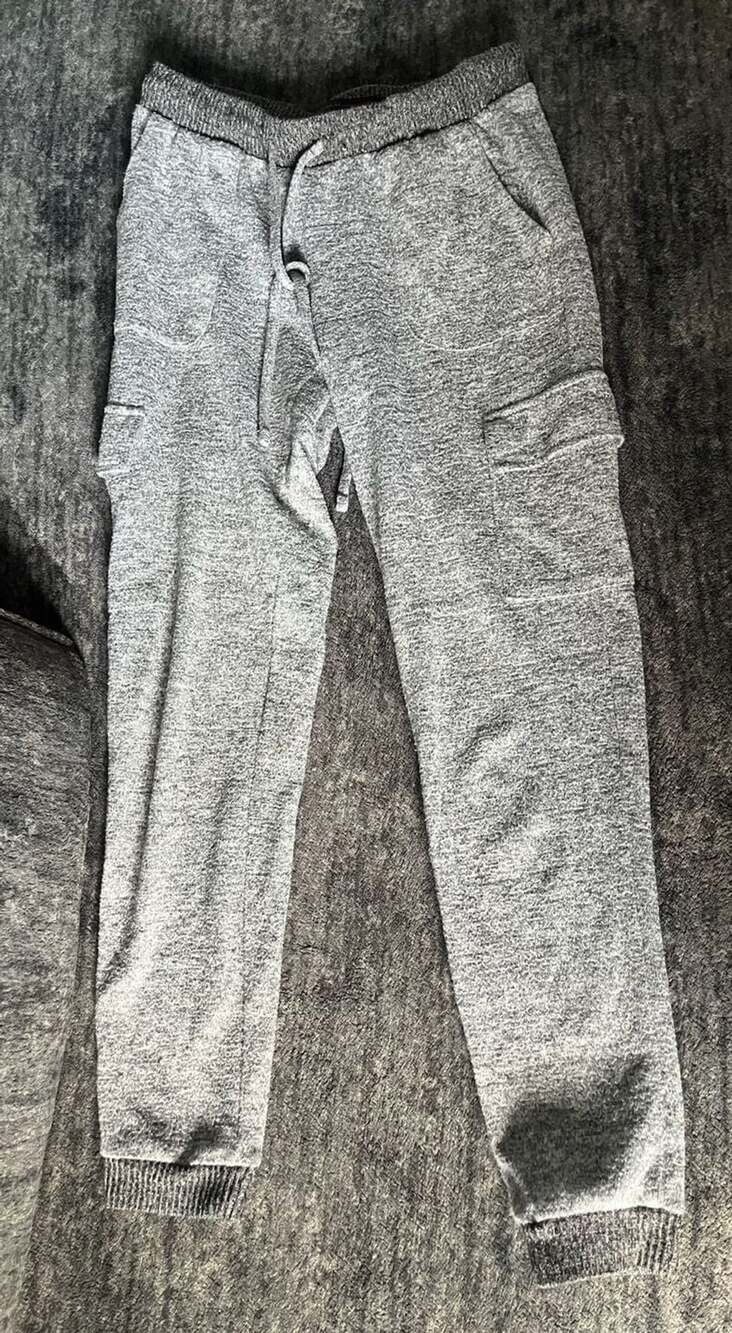 No Boundaries Cargo Joggers Size XS(1) Gray Fleece